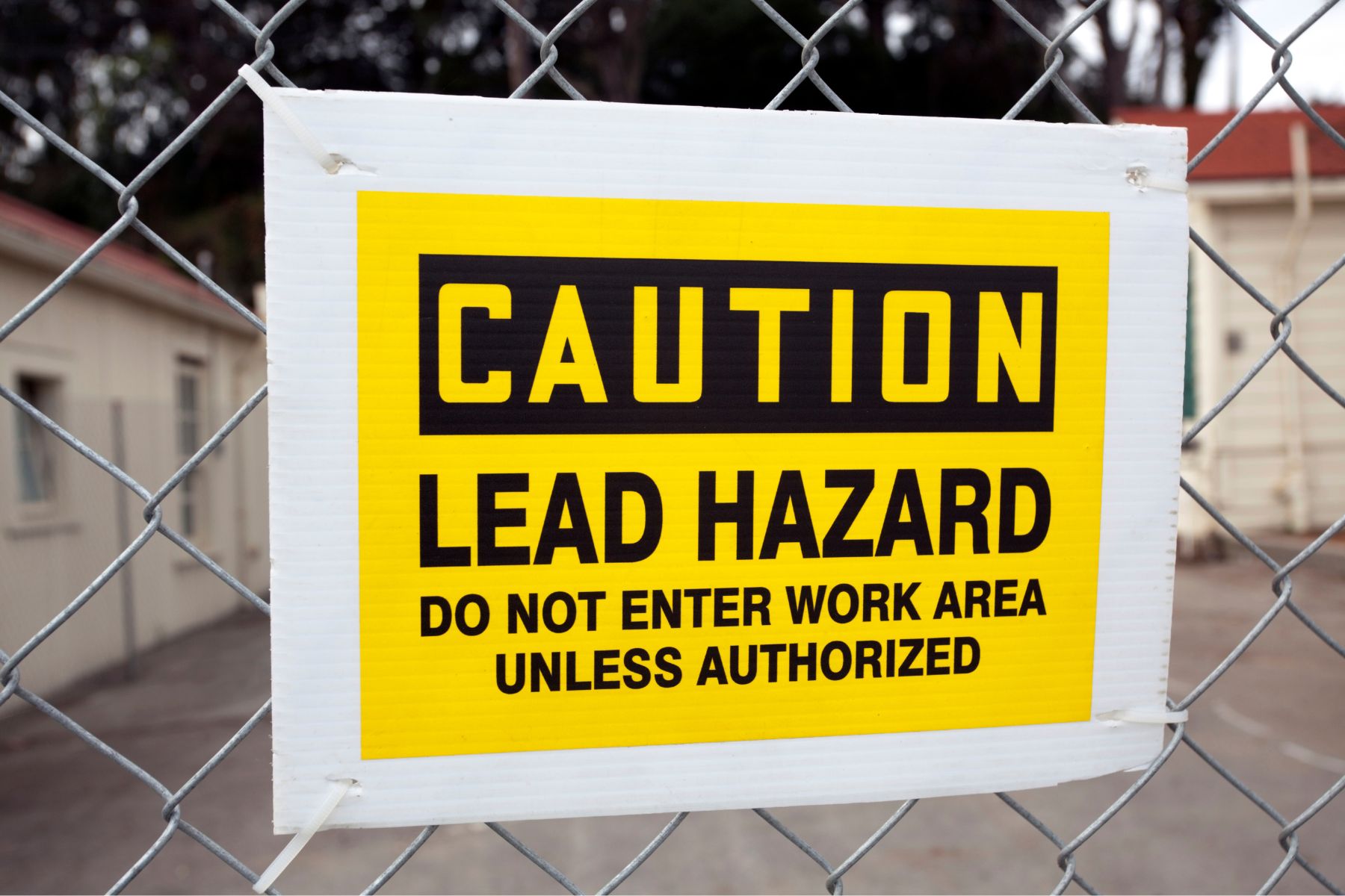 Lead Hazard Sign